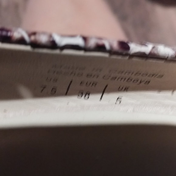 Aldo snakeprint genuine leather heels worn inside - Picture 7 of 10